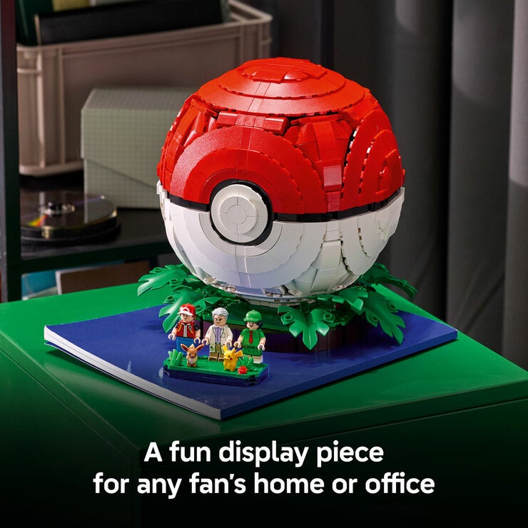 LEGO Pokémon Iconic Trainer Moments Poké Ball - Model 72154 (18+ Years) LEGO Pokémon Iconic Trainer Moments Poké Ball - Model 72154 (18+ Years)