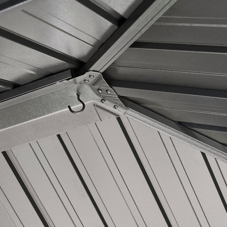 Sojag Alma 10ft x 14ft (3 x 4.23m) Gazebo with Double Roof with Mosquito Netting