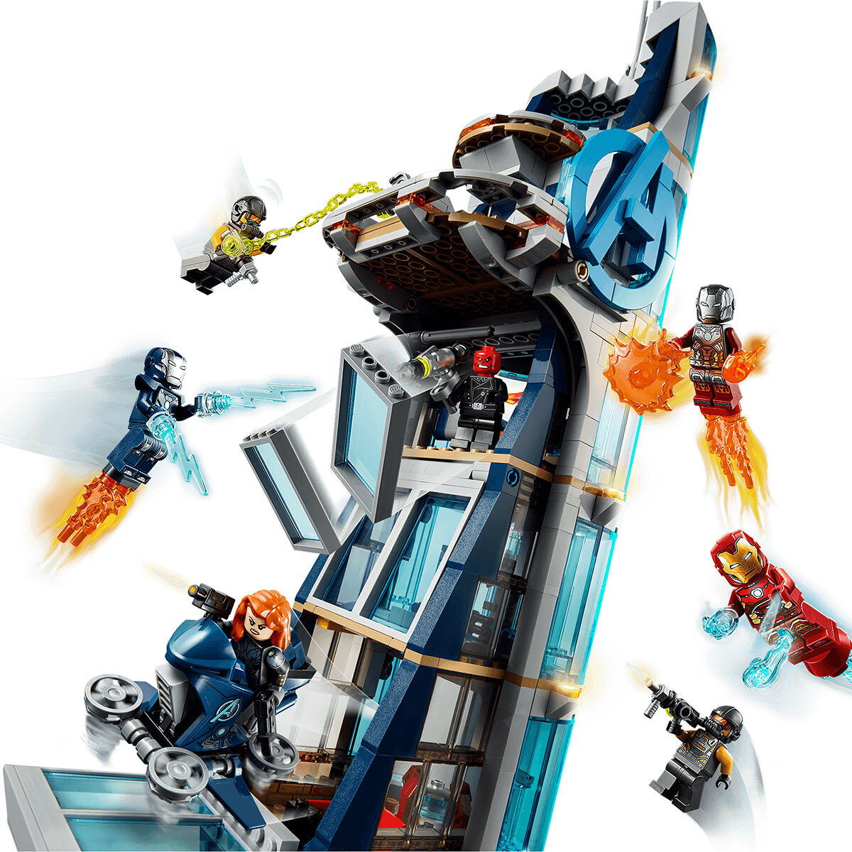 LEGO construction set marvel pieces