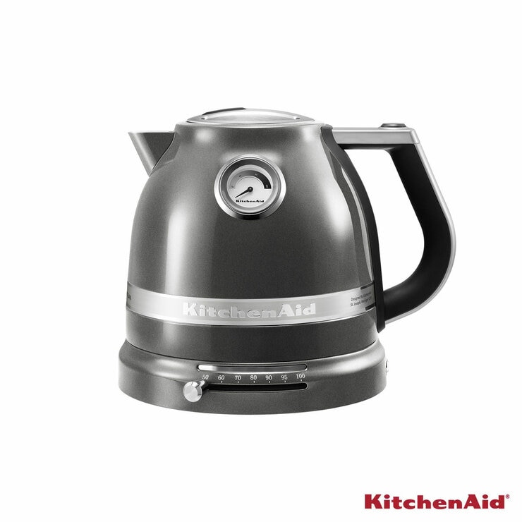 KitchAid 5KEK1522BMS Artisan 1.5L Kettle in Medaillion Silver KitchAid 5KEK1522BMS Artisan 1.5L Kettle in Medaillion Silver