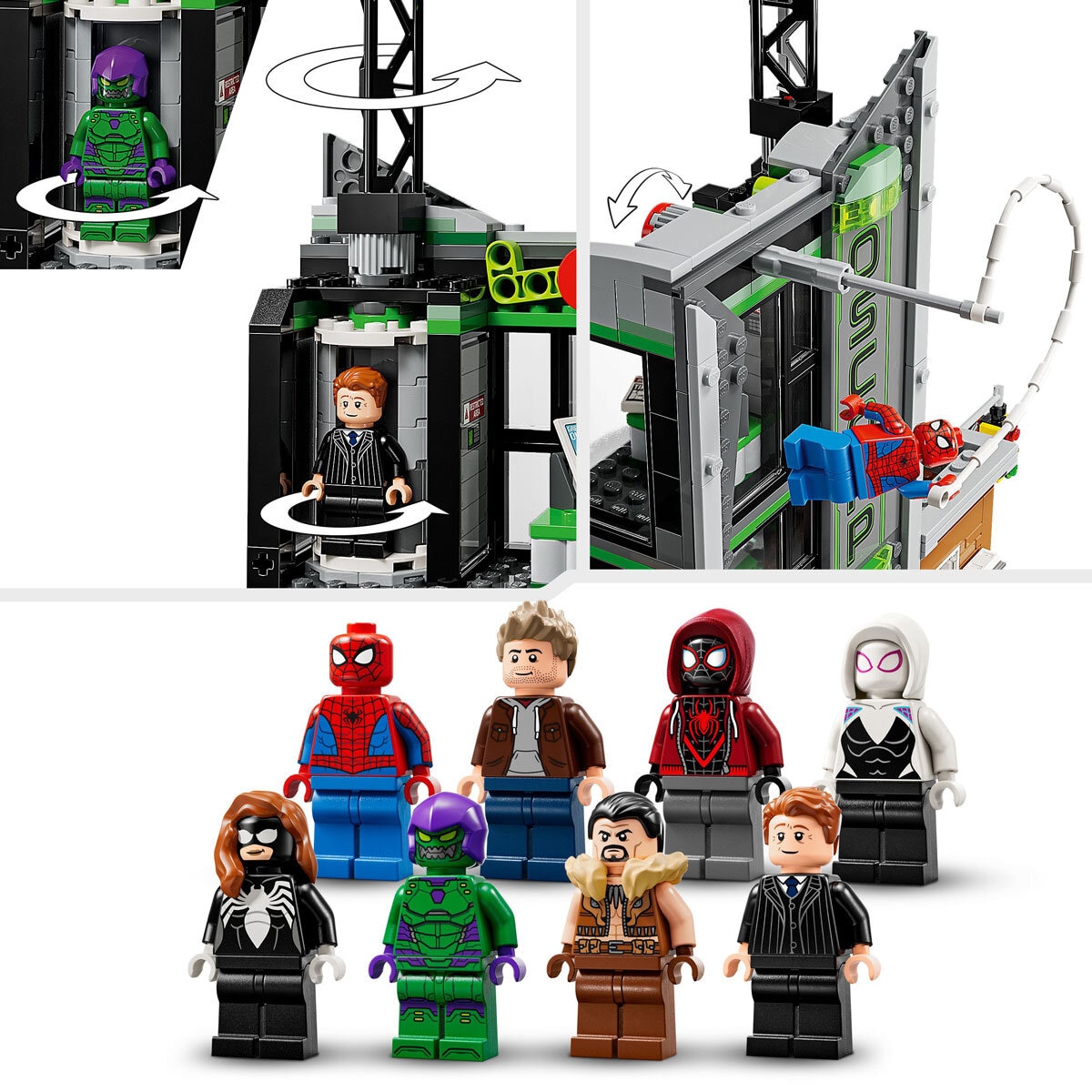 LEGO Super Heroes Spider-man vs Oscorp - Model 76324 (10+ Years)