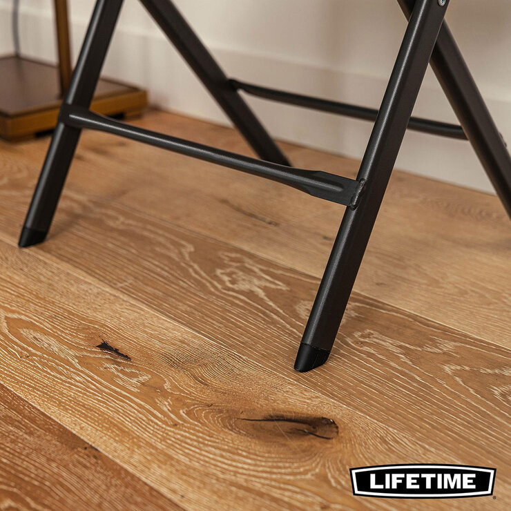 Lifetime Bypass Commercial Grade Folding Chairs, 4 Pack