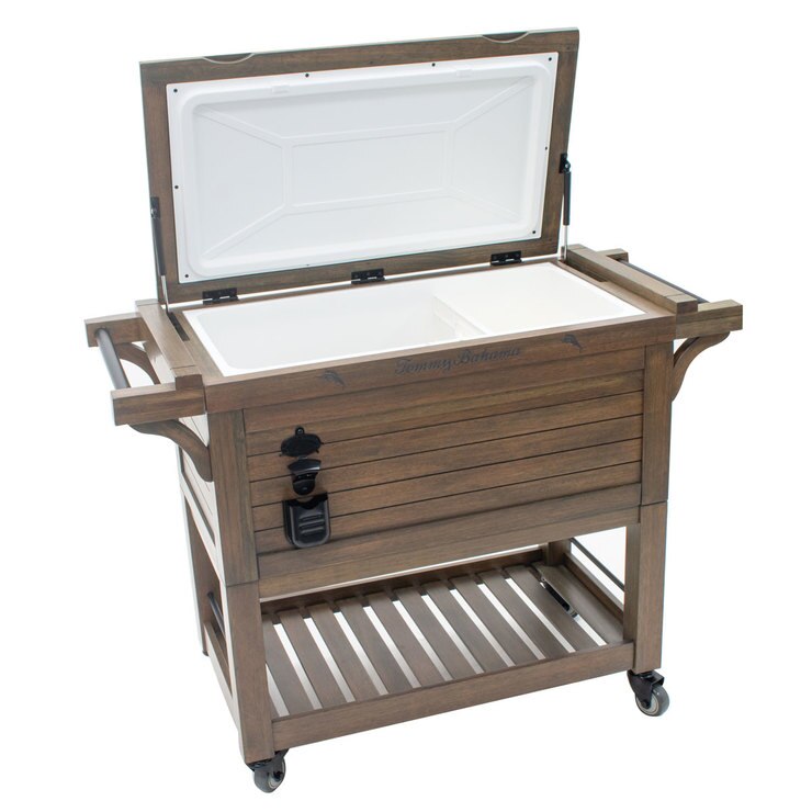 Tommy Bahama Rolling Wood Cooler 100QT Costco UK