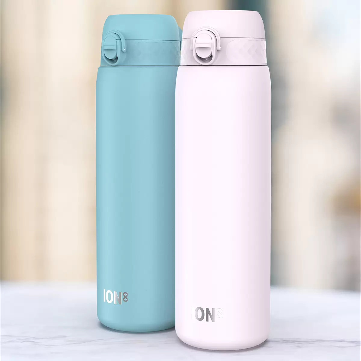 Ion8 Edelstahl 1,2 l Trinkflasche, 2er Pack in zwei Farbkombinationen - Bild 8 von 20