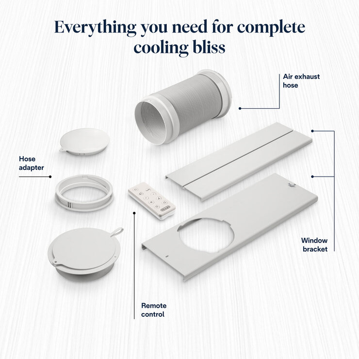 Descriptive image of De'Longhi GentleJet Air Con