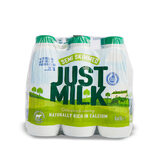 Candia Just Milk UHT Semi-Skimmed Milk, 6 x 1L Front View