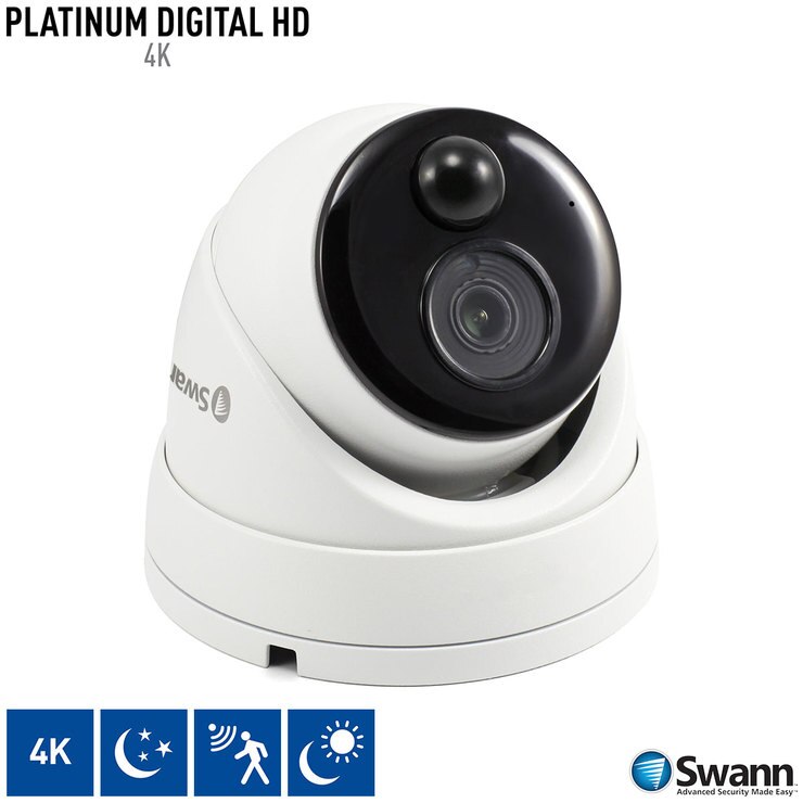 Swann 4K Ultra HD Thermal Sensing Dome IP Security Camera Costco UK