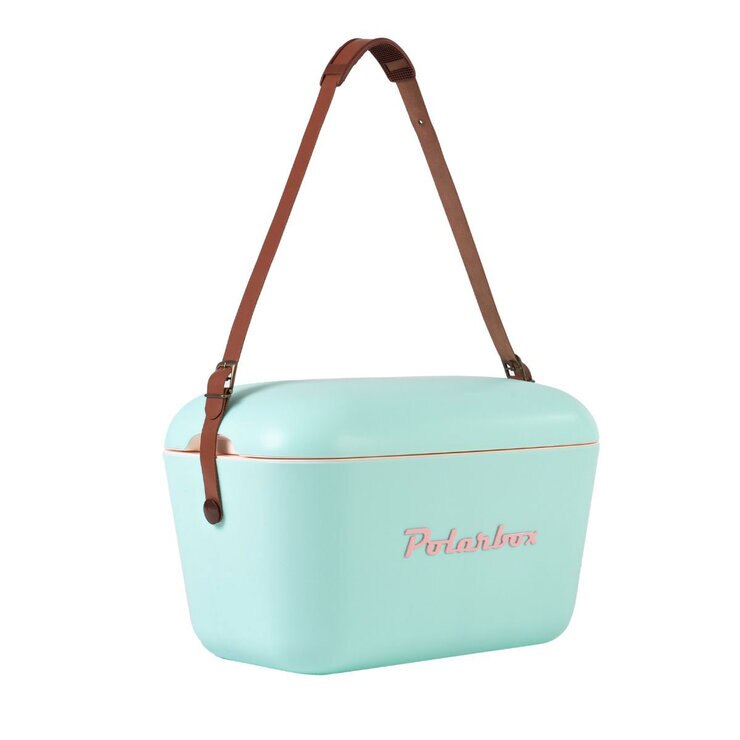Polarbox 20 Litre (21 US QT) Retro Cool Box in Cyan