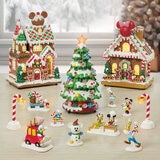 Disney Christmas Village with lights and music - 13 pcs