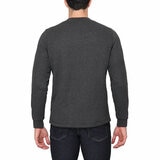 BC Clothing Men's Waffle Crew Sweater in Black