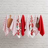 Caro Home Kitchen Towels 8 Pack, in 3 designs