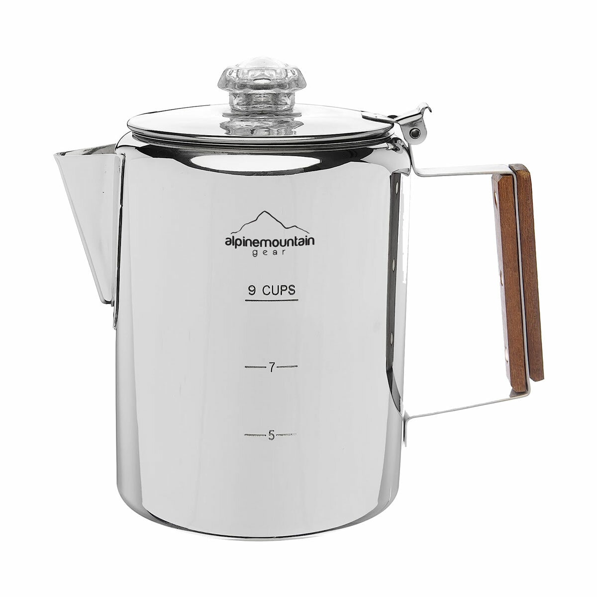 Alpine Mountain Gear Stainless Steel Percolator