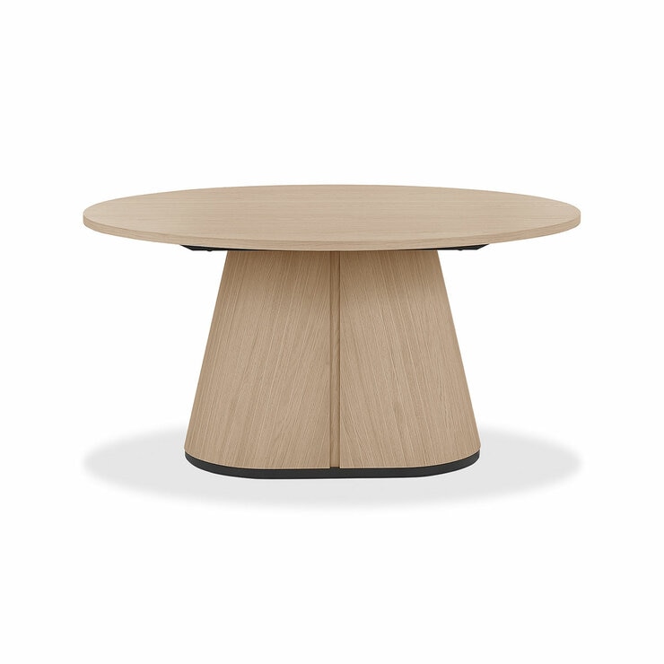 Bentley Designs Vega Scandi Light Oak Dining Table, Seats 4