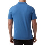 32 Degrees Men's Pique Polo in Blue