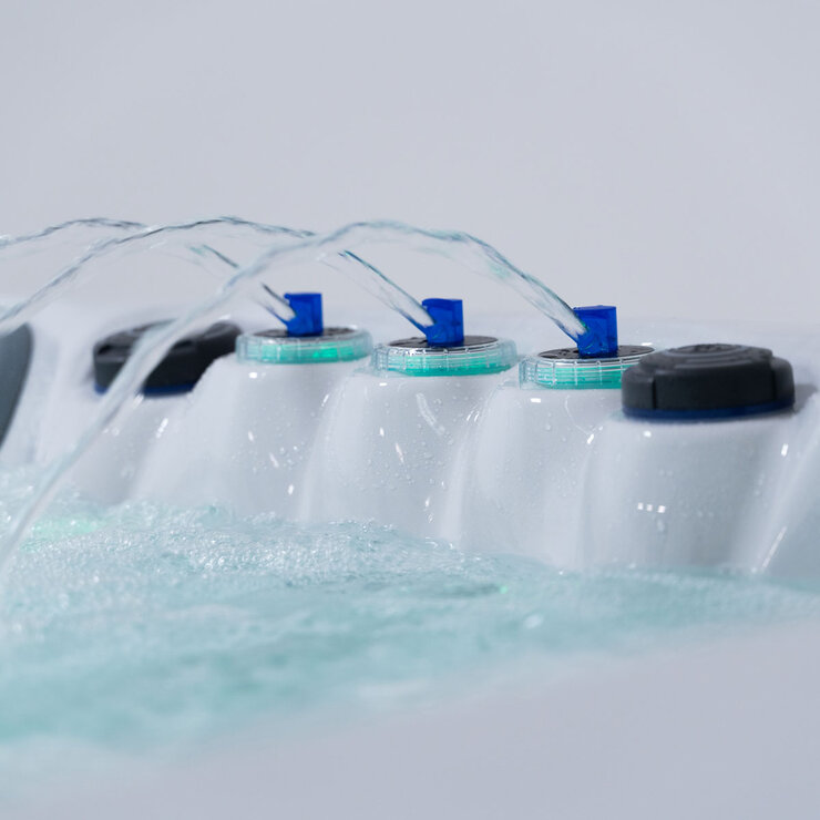 The Wellness Co Relax 4 79-Jet 6 Person Hot Tub - Delivered and Installed