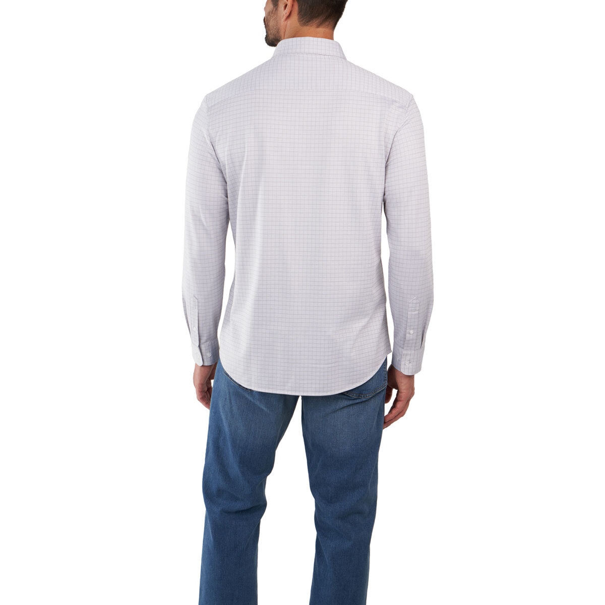 Kirkland Signature Men's Knit Dress Shirt