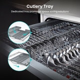 Hisense HS673C60WUK Freestanding Dishwasher, C Rated in White