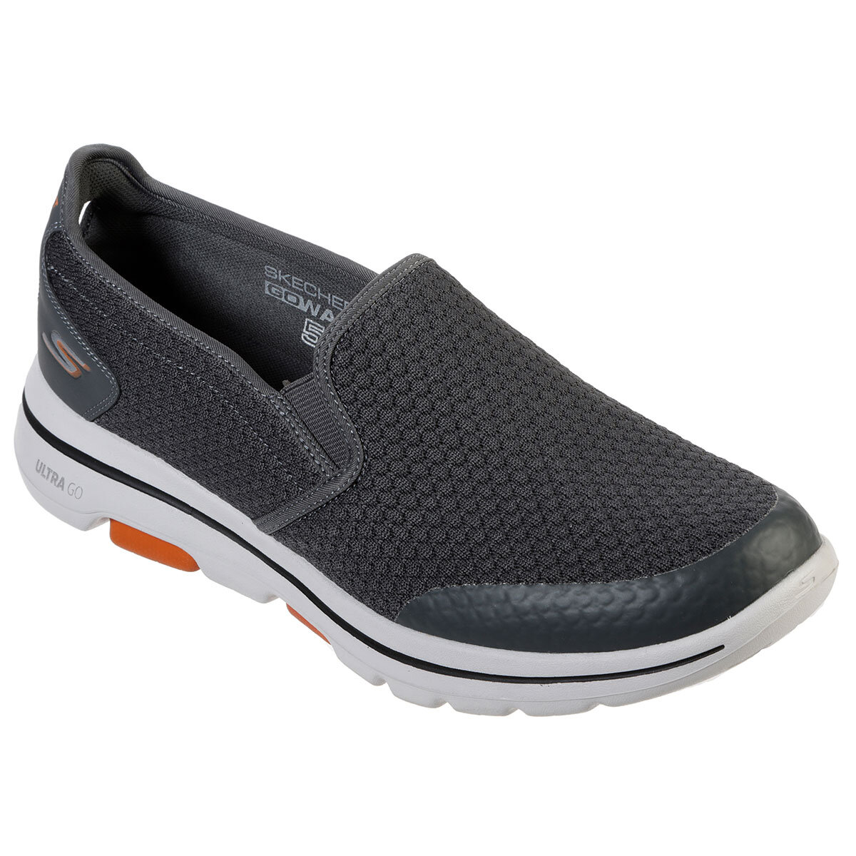 Skechers Mens Go Walk 5 Apprize Charcoal | Costco UK