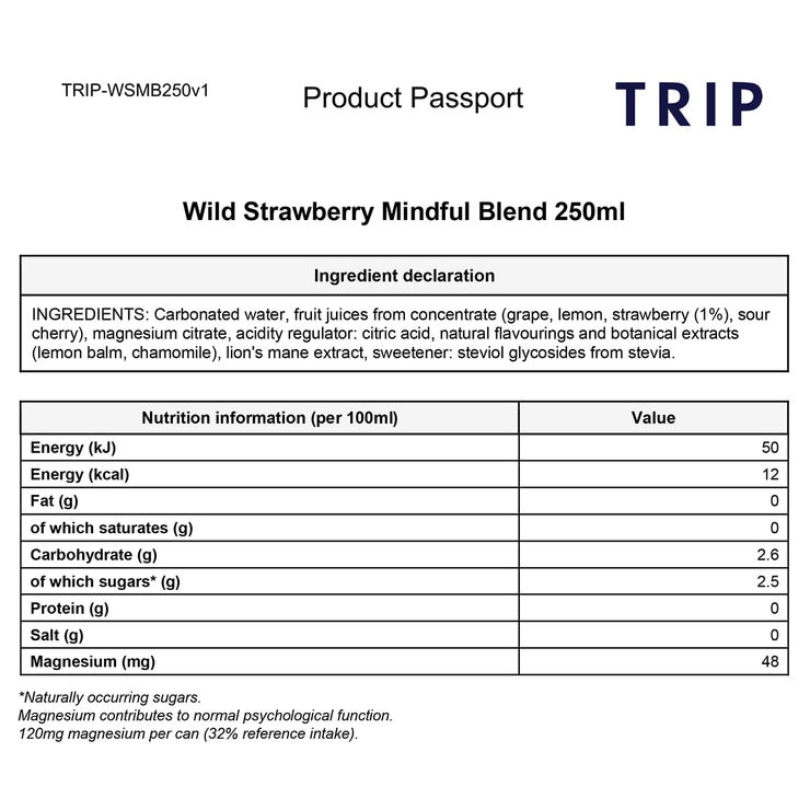 Wild Strawberry Nutritional Information Wild Strawberry Nutritional Information
