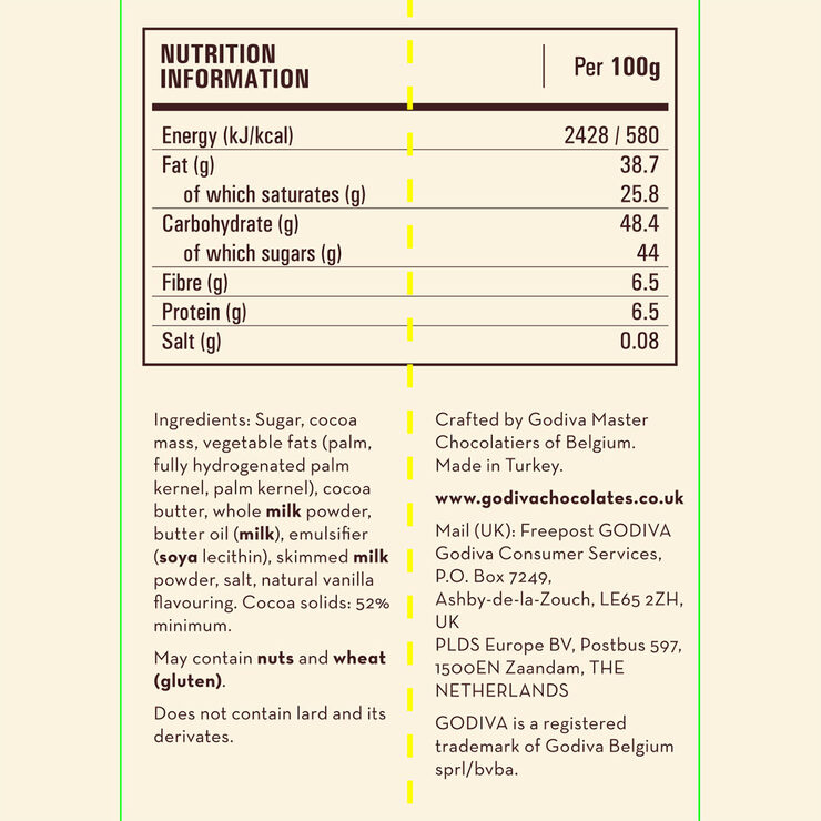 Godiva Masterpieces Dark Chocolate Ganache Hearts, 415g Costco UK