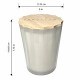 Scalloped Candleon Coffee Table