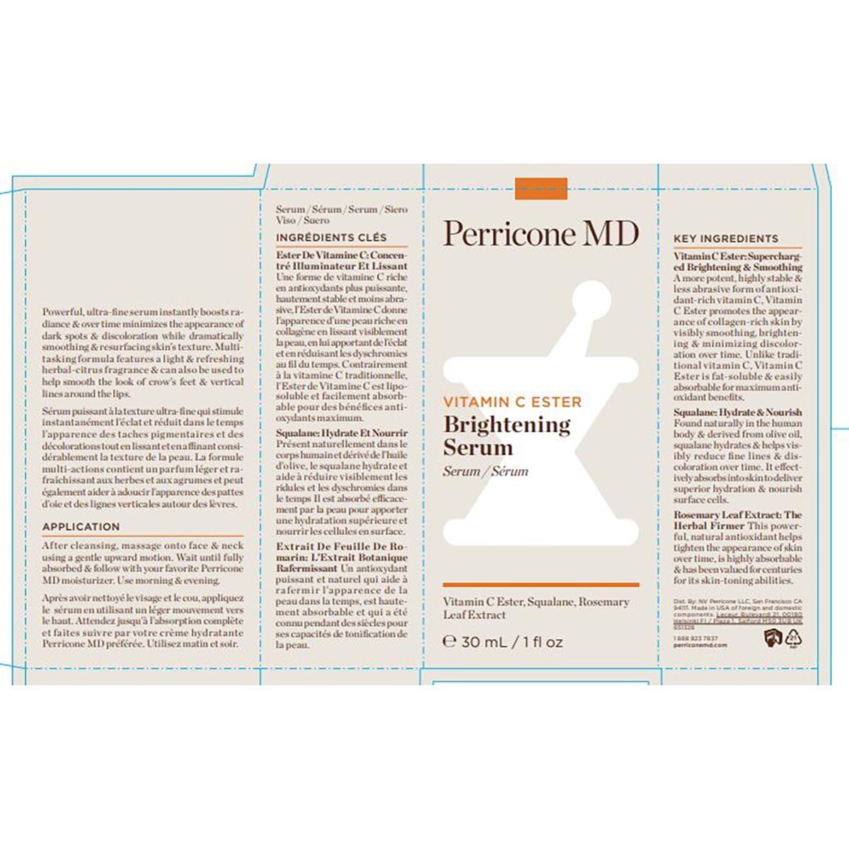 Perricone Vitamin C Ester Brightening Serum, 30ml Costco UK