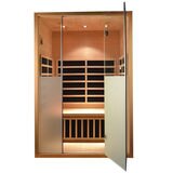 Miami Spas Calor 2 Person Infrared Indoor Sauna