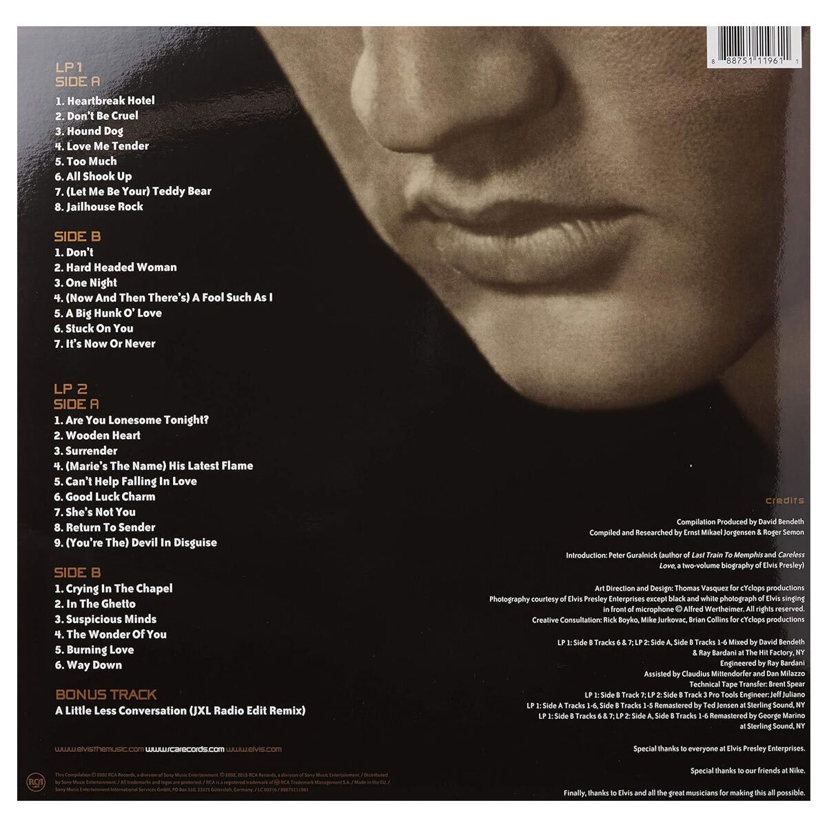 Elvis Presley 30 Number 1 Hits Vinyl