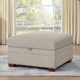 Tisdale No Tuft Ottoman_Lifestyle
