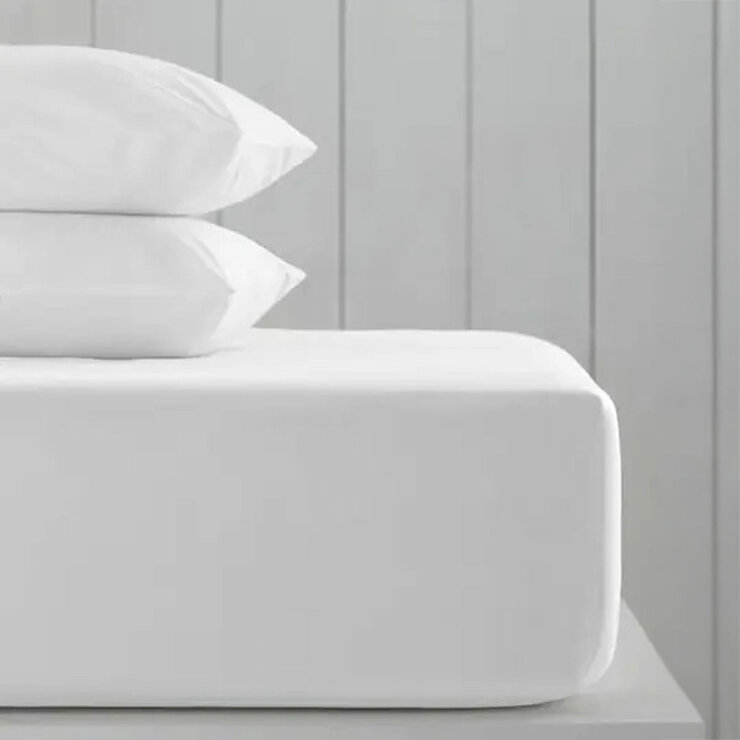 Hotel Signature 300 Thread Count Fitted Sheets 2 Pack in 2 Colours, Double