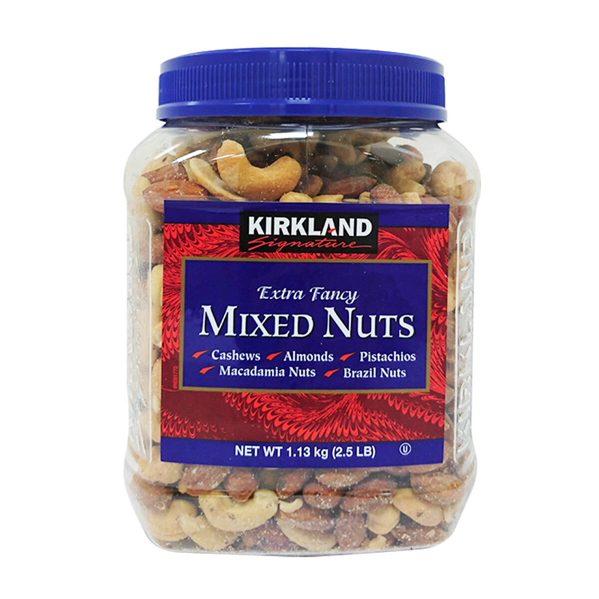 Kirkland Signature Extra Fancy Mixed Nuts, 1.13kg Front View