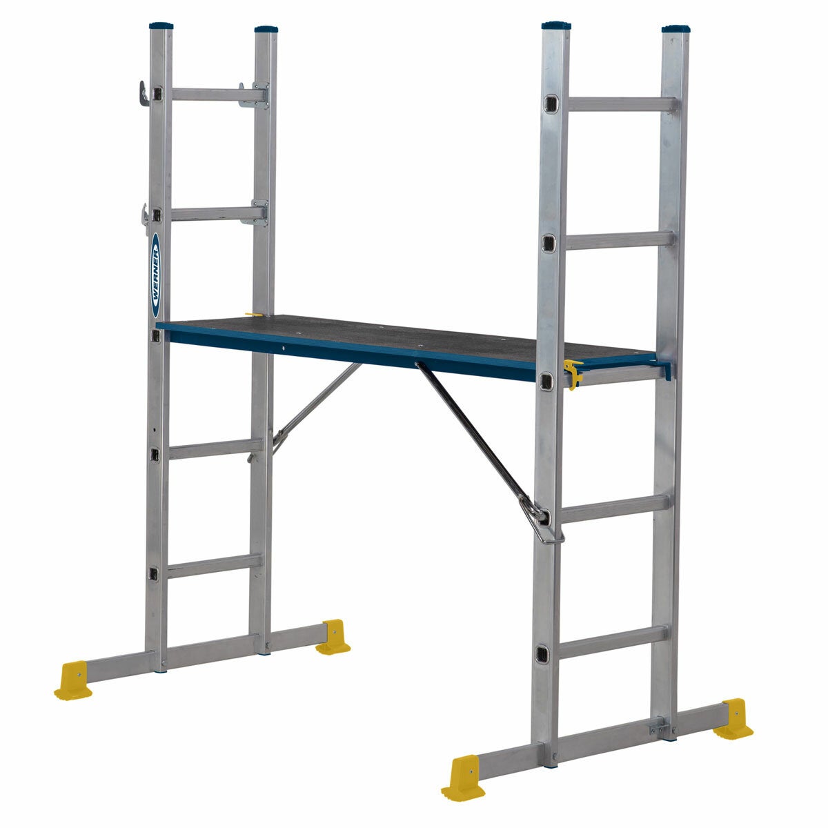 Werner 5-in-1 Combination Ladder with Platform Werner 5-in-1 Combination Ladder with Platform