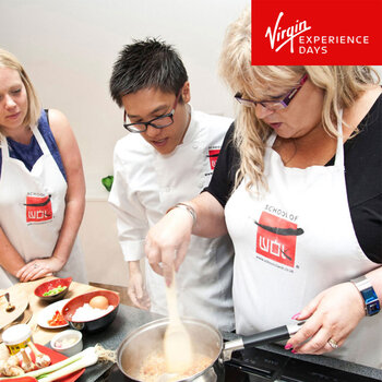 Virgin Experience Days Three Hour Oriental Cookery Class at the School of Wok For One Person 