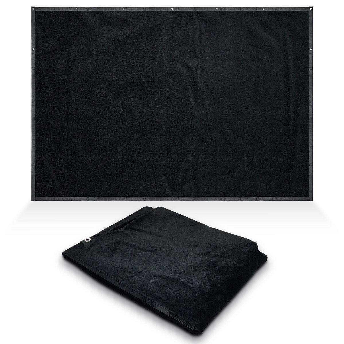 Studio image showing the blackout screen