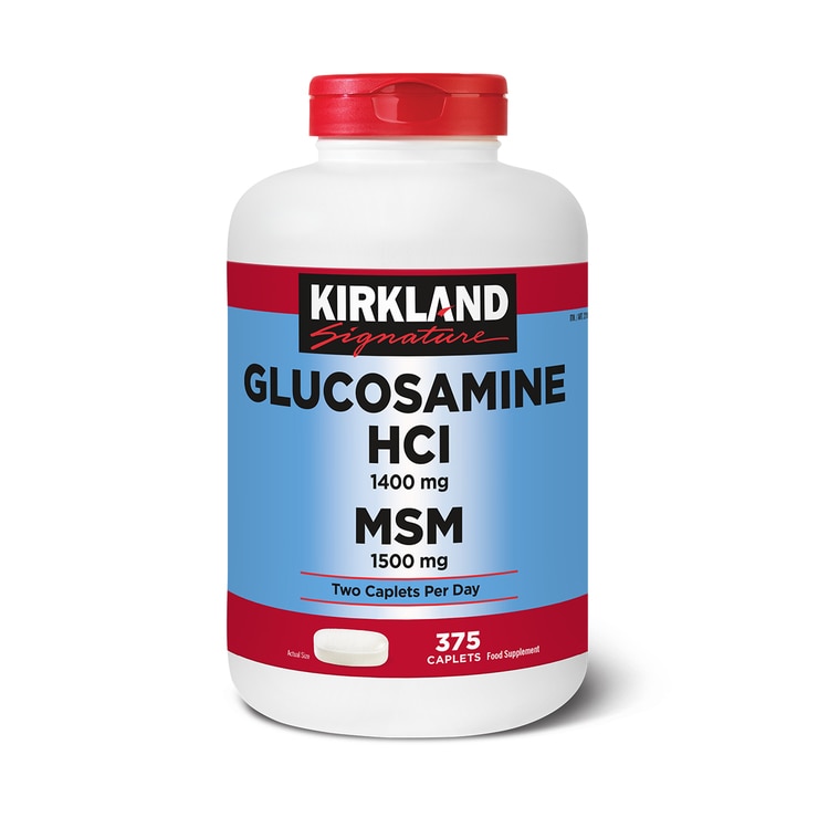 Kirkland Signature Glucosamine HCI & MSM, 375ct Costco UK