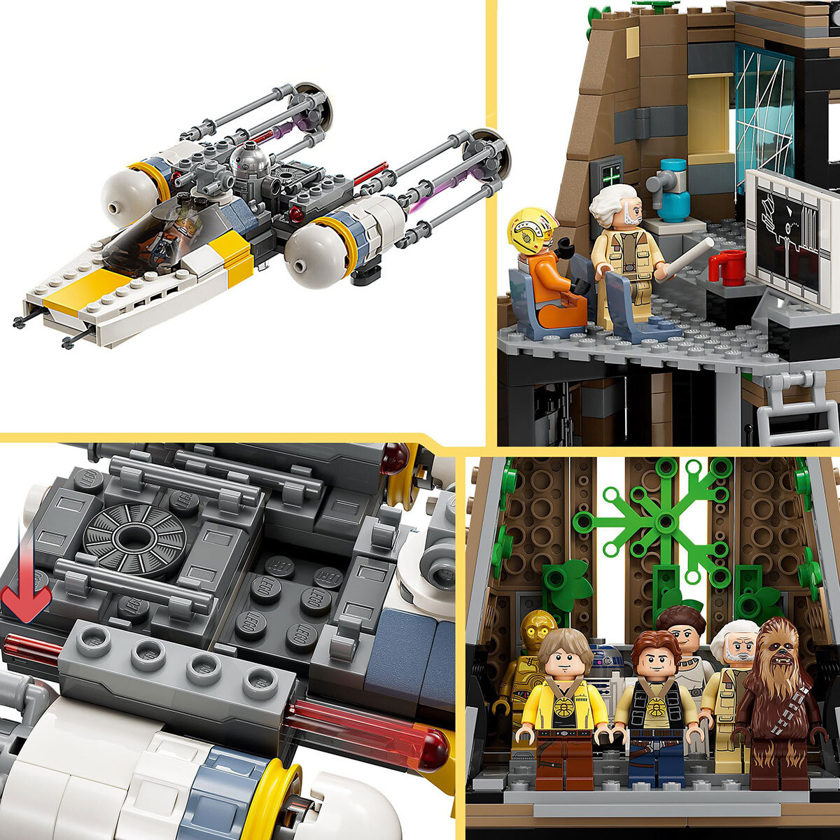 Buy LEGO Star Wars Yavin 4 Rebel Base Feature Image at Costco.co.uk