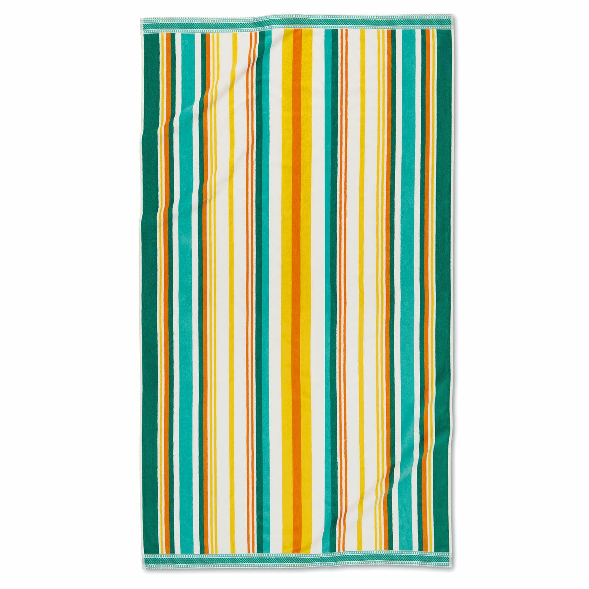 Oversized 100% Cotton Striped Beach Towel
