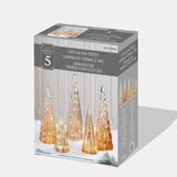 Buy Glass Trees 5 Pack Gold Box Image at Costco.co.uk