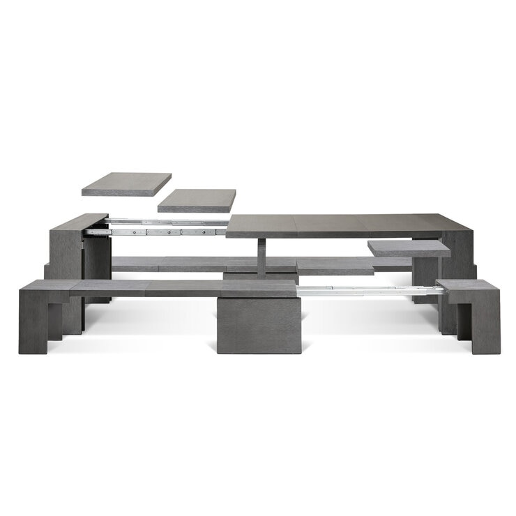 Transformer Table Siberian Birch Dining Set Transformer Table Siberian Birch Dining Set