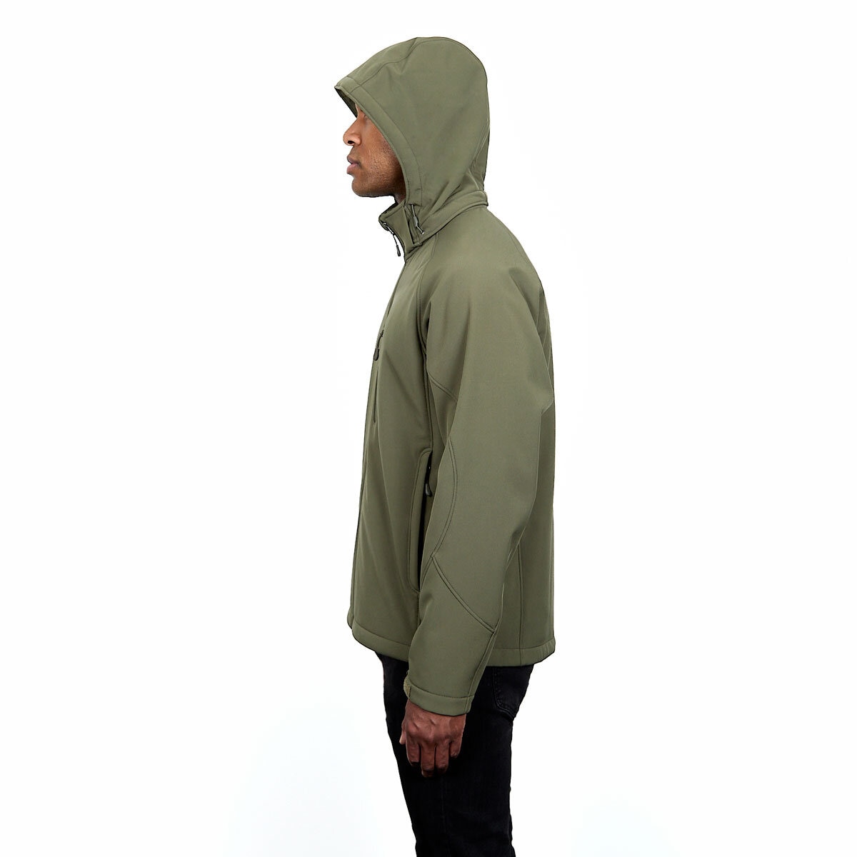 Kirkland Signature Men's Softshell Jacket in Olive