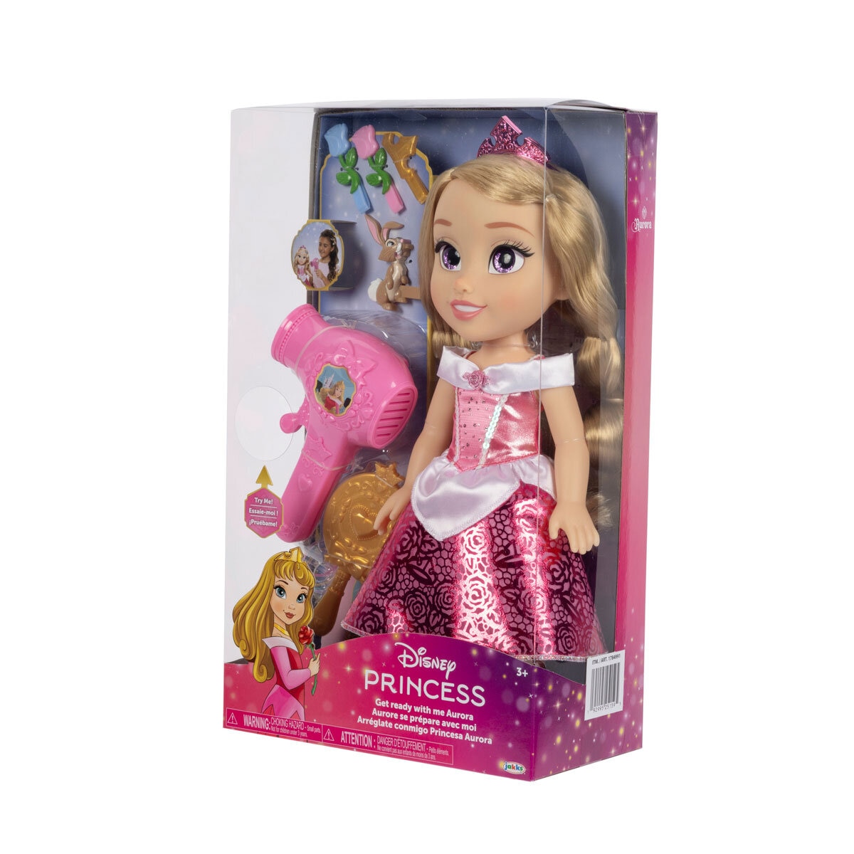 Disney Princess Large Doll and Hair Play Set - Aurora