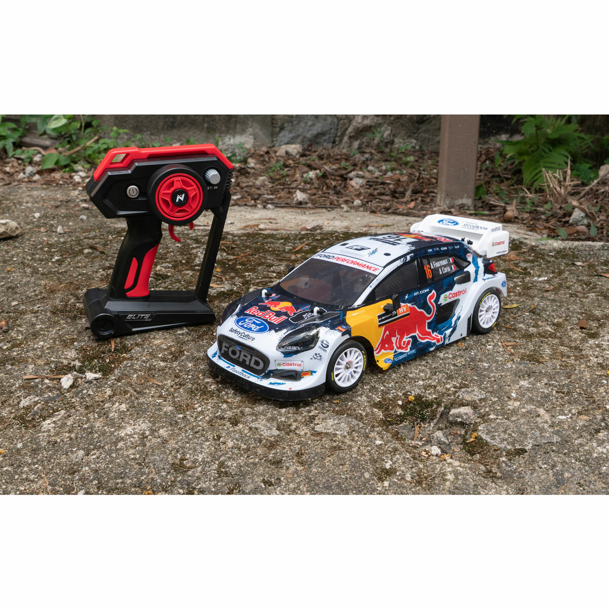 Nikko Toys 1:14th Elite Red Bull Race Remote Control Car - White (8+ Years)