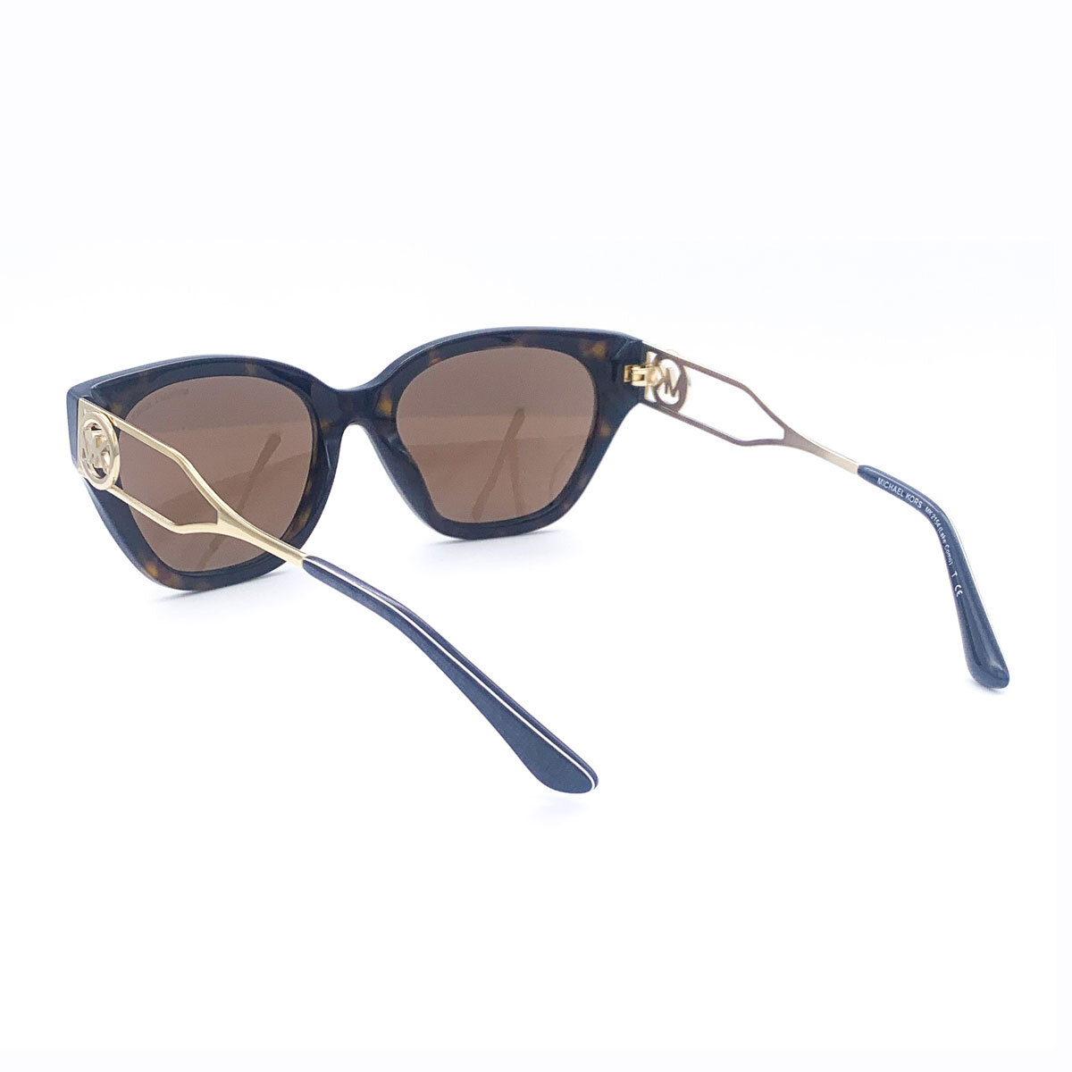 Michael Kors Lake Como Tortoise Shell Sunglasses with Bro...