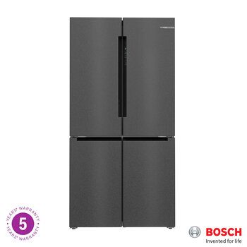 Bosch KFN96AXE, Series 6 Multi Door Fridge Freezer, E Rated in Black
