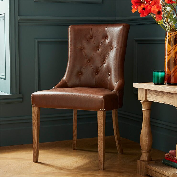 Bentley Designs Westbury Tan Faux Leather Upholstered Scoop Dining Chairs 2 Pack Costco Uk - Tufted Faux Leather Dining Chairs Bentley Designs Westbury Tan Faux Leather Upholstered Scoop Dining Chairs 2 Pack Costco Uk - Tufted Faux Leather Dining Chairs