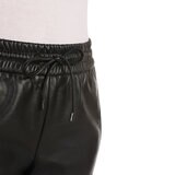 Hilary Radley Faux Leather Pant in Black - Large