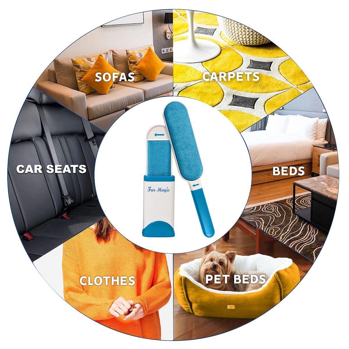 Fur Magic Pet Hair Remover Bundle Costco UK