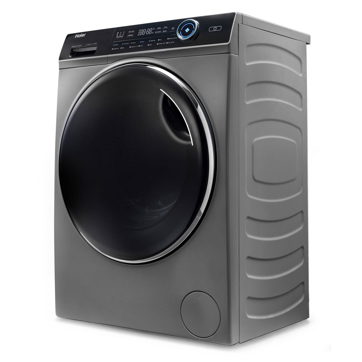 Haier HWD100B14979S, 10/6kg, 1400rpm Washer Dryer D Rated in Graphite
