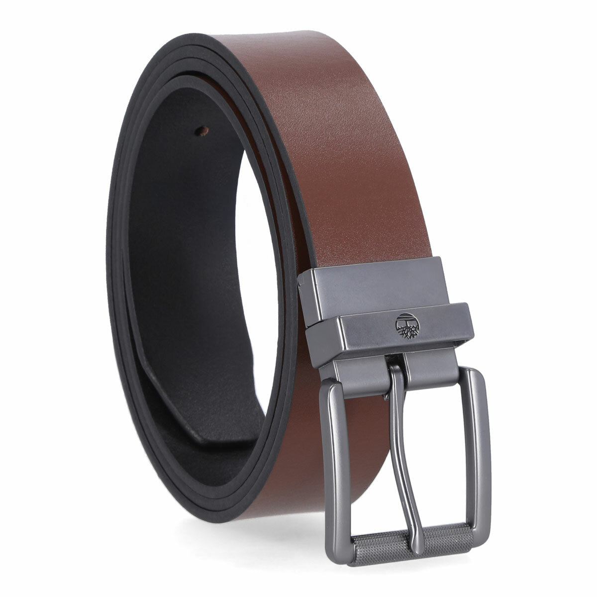 Timberland Men's Reversible Leather Belt in Black/Brown Timberland Men's Reversible Leather Belt in Black/Brown