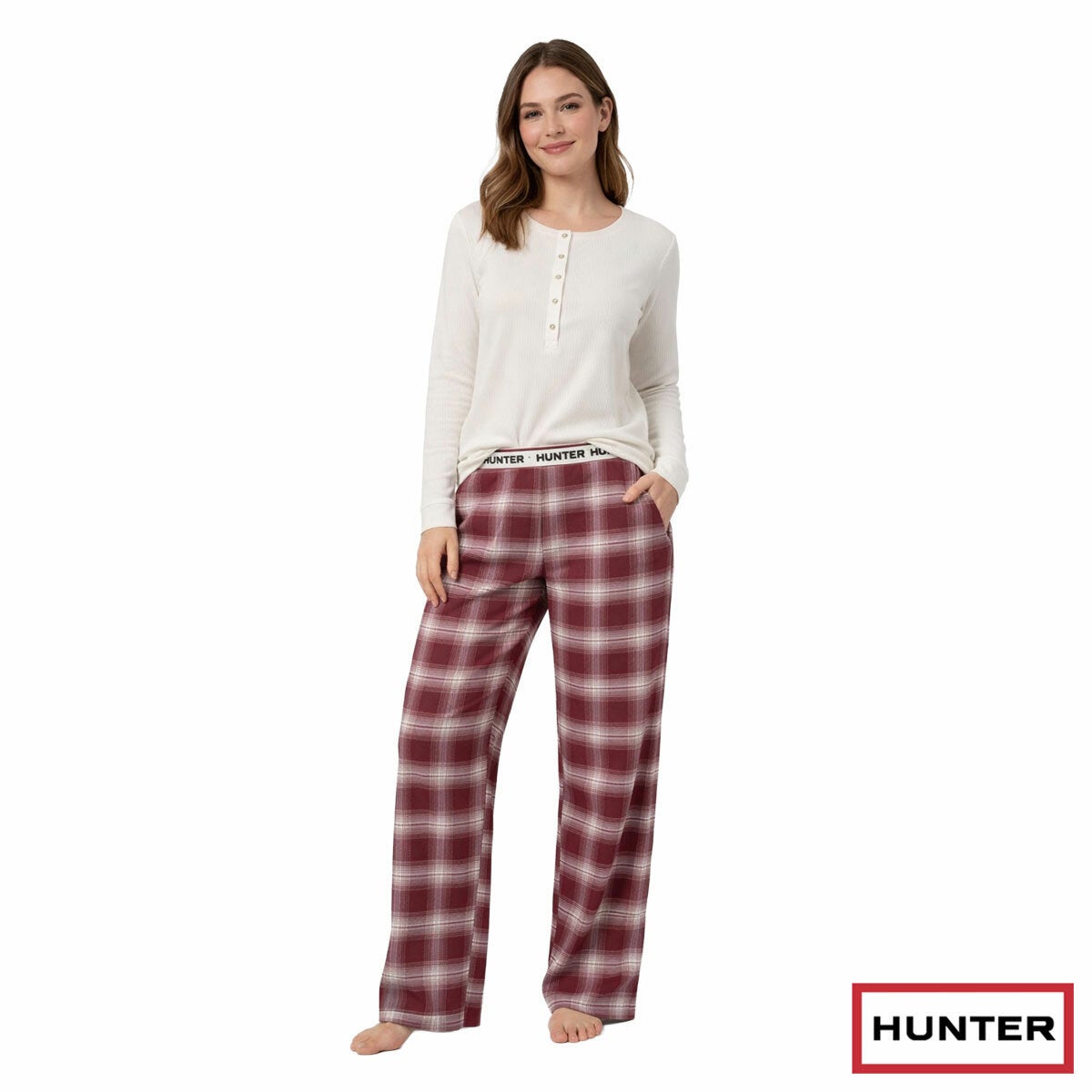 Hunter Women's Plaid Pyjama Set Hunter Women's Plaid Pyjama Set